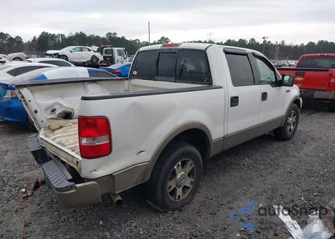 2004 Ford F-150 Lariat/Xlt from USA, damaged, VIN 1FTPW12534KA65656